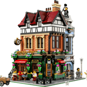 Tudor Corner Modular Building Model (10350) – 3,704 Pcs | Icons Modular