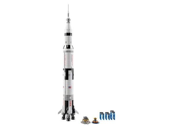Apollo Saturn V Space Rocket Building Model (92176) – 1,969 Pcs | NASA