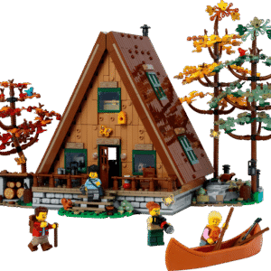 A-Frame Cabin Building Set (21338) – 2,082 Pcs | Ideas