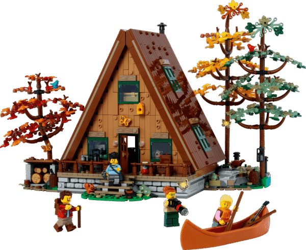 A-Frame Cabin Building Set (21338) – 2,082 Pcs | Ideas