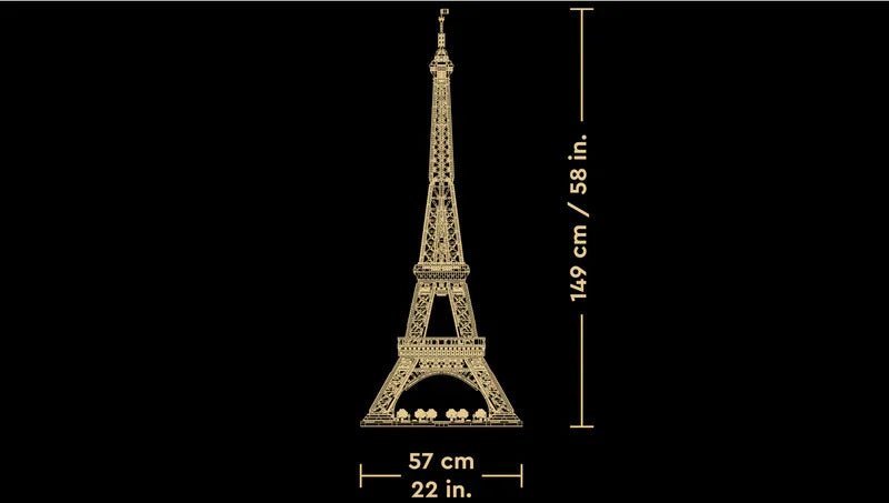 Paris Eiffel Tower Landmark - 10307 - Image 5